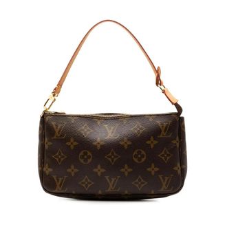 Louis Vuitton Pre-owned Handbags, female, Brown, Size: ONE SIZE Pre-owned Printed Shoulder Bag