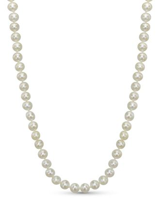Jewelmak 14K Pearl & Pearl Necklace