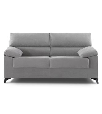 Home Heavenly Sof&aacute; 3 plazas 180 cm tapizado antimanchas color gris
