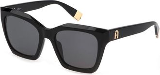 Furla SFU621 0700 Womens Sunglasses Black Size 53