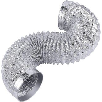 OEM Tubo Di Scarico A Secco Flessibile E Ad Alte Prestazioni Da 4 Pollici, Kit Di Tubi In Alluminio Extra Spesso (6 Strati) Per Spazi Ristretti Di 3 Piedi