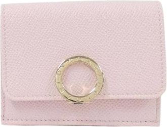 Bulgari Pre-owned Wallets, female, Pink, Size: ONE SIZE Pre-owned Vintage Wallet