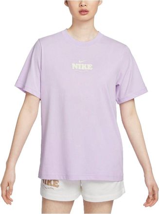 Nike (WMNS) Nike Sportswear Essential Graphic T-shirt (Asia Sizing) Violet Mist HF6180-517