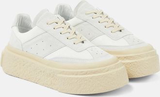 Maison Margiela Suede platform sneakers