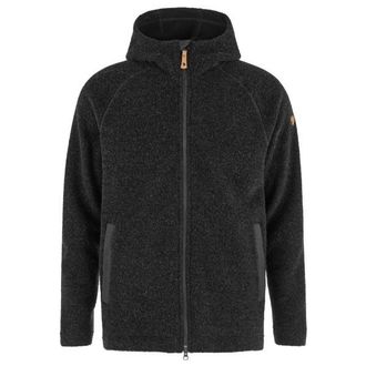 Fj&auml;llr&auml;ven Kaitum Fleece Wolljacke f&uuml;r Herren | schwarz