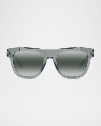Vuarnet Men & apos;s Belvedere 06 Acetate Square Sunglasses