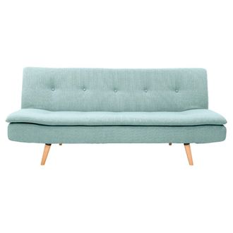 Miliboo Miliboo - Sof&aacute; Convertible Dise&ntilde;o Escandinavo 3 Plazas Azul Lago Senso