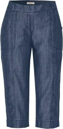 Toni Cropped broek - Dames - Broeken - Blauw - Maat: 3XL
