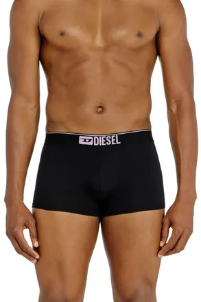 Diesel Three-pack of plain boxer briefs - Trunks - Man - Black