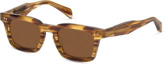 Dita Eyewear Monolix Zonnebrillen - unisex - Zonnebrillen - Bruin - 50 MM - Accessoires