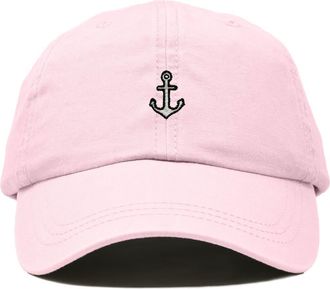 Dalix Anchor Dad Cap in Washed Pink at Nordstrom