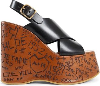 Chloé Maxime wedge sandal