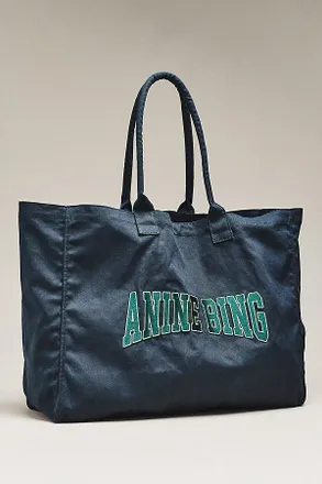 Anine Bing Leo Canvas Tote Bag