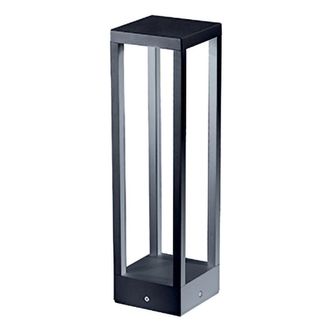 Zafferano Poste de jard&iacute;n led gris oscuro 15w 3000k zafferano