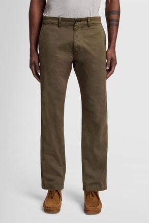 7 For All Mankind Mens Pants Straight Chino Fit - Green - Size 36 (Waist)