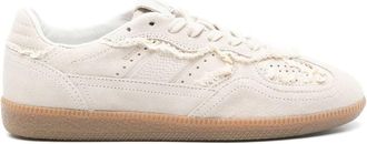 Alohas Tb.490 Crochet Cream Leather Sneakers Shoes