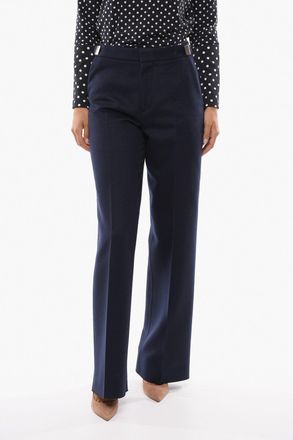Bottega Veneta Pantaloni In Lana Regular Fit Bottega Veneta