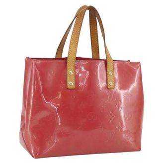 Louis Vuitton Pre-owned Vintage Handtas - Dames - Pre-owned - Roze - Maat: ONE Size Leer