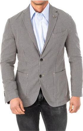 La Martina Single Breasted Suit Set - Heren - Business pakken - Grijs - S - Katoen - Kostuums