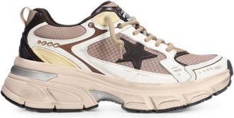 Golden Goose Beige Lightstar Sneakers