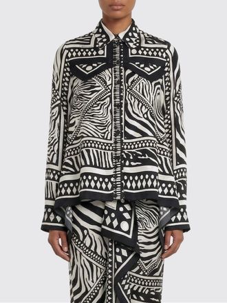Blumarine Printed Viscose Shirt