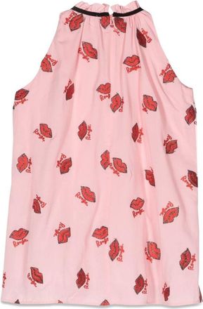 Sonia Rykiel Kisses Pinafore Dress - Pink