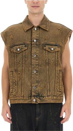 Dolce & Gabbana Hombre, Chaquetas, Marr&oacute;n, Talla: L