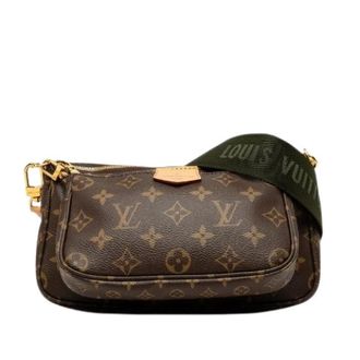 Louis Vuitton Pre-owned Multi Pochette Accessoires Monogram 2way tas - Dames - Pre-owned - Bruin - Maat: ONE Size Leer