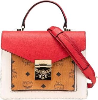 MCM Pre-owned Handbags, female, Multicolor, Size: ONE SIZE Pre-owned Plastic handbags