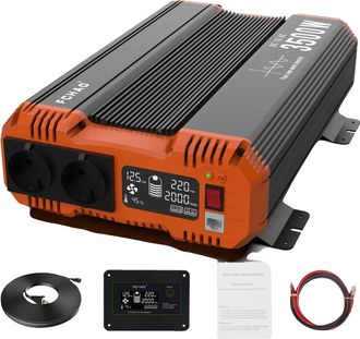 OEM Inversor Cc-ca, Onda Sinusoidal Pura, Mando A Distancia, 3500 W, Europa-d, 24 V-b, 220-240 V-d