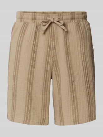 Jack & Jones Regular Fit Shorts mit elastischem Bund Modell JAIDEN in Beige, Gr&ouml;&szlig;e S