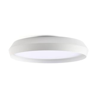 Netlighting Shoku 600 White White Wall Ceiling Lamp 40W 2700K