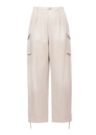 Maison Margiela Beige Cotton Cargo Pants
