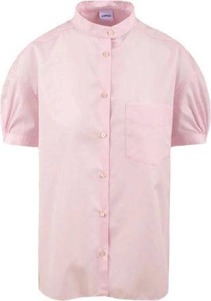 Aspesi Feminine Shirt - Dames - Overhemden - Roze - XS - Katoen - Overhemden
