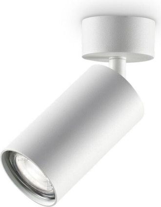 Ideal Lux Dynamite - L&aacute;mpara De Techo Spotlight De Interior 1 Luz Blanca, Gu10 - Ideal Lux