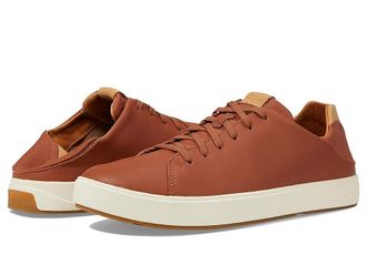 Olukai LaeAhi Li Ili Mens Shoes Kukui Brown/Kukui Brown : 8.5 D - Medium, Leather