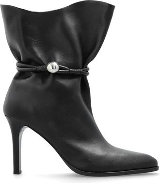 Isabel Marant Lolya Laarzen - Dames - Schoenen - Zwart - Maat: 38 EU Leer