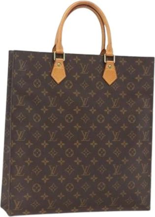 Louis Vuitton Pre-owned Tote Bags, female, Brown, Size: ONE SIZE Pre-owned Vintage Canvas Tote Bag