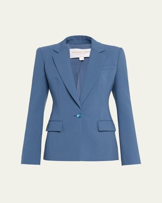 Michael Kors Tailored Single-Button Blazer