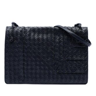 Bottega Veneta Pre-owned Bottega Veneta Nappa Intrecciato Flap Crossbody Ladies SK7LPBTXF01686L3