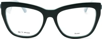 Etro ETRO0048 Cat Eye Eyeglasses - Black