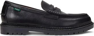 Polo Ralph Lauren Jett Penny - Heren - Loafers - Zwart - 47 EU - Leer - Schoenen