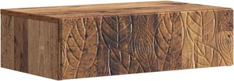 vidaXL Mesa Lateral Montada En La Pared 87,5 X 34,5 X 17 Cm Vidaxl