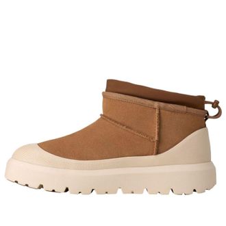 UGG Classic Ultra Mini Weather Hybrid Chestnut White 1174196-CWTC