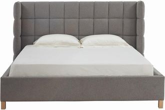 Safavieh Couture Emerson Grid Tufted Bed