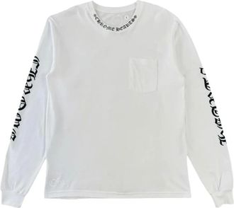 Chrome Hearts T-shirt met logoprint - Wit