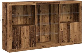 vidaXL Sideboard Old wood 181.5 x 37 x 100 cm Engineered wood Vidaxl