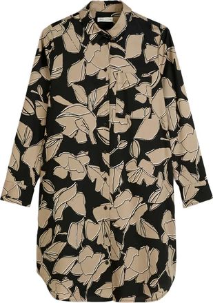 Marc O'Polo Mini-jurk met bloemenprint - Zwart