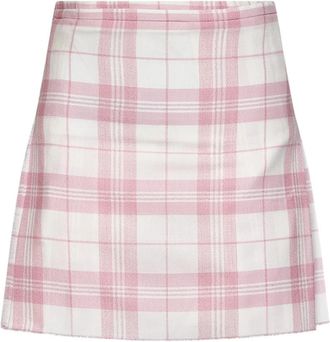 Vivienne Westwood Korte Rok - Dames - Korte rokken - Veelkleurig - S - Wol - Rokken
