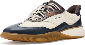 Cole Haan 6.Zerogrand Sneakers Mens Shoes Ivory/Navy Blazer/Dark Chocolate : 11.5 D - Medium, Synthetic